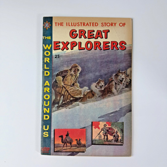 The World Around Us #23 (1960): The Illustrated Story Of Great Explorers t67 - Picture 1 of 8